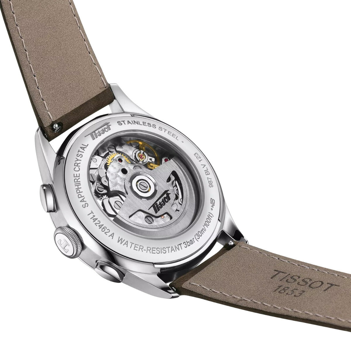 ティソ TISSOT テレメーター 1938 T142.462.16.032.00 腕時計 メンズ 自動巻き クロノグラフ【60回分割手数料無料!】