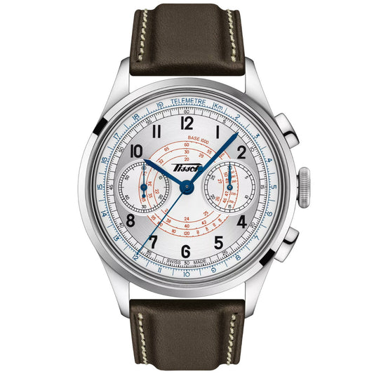 ティソ TISSOT テレメーター 1938 T142.462.16.032.00 腕時計 メンズ 自動巻き クロノグラフ【60回分割手数料無料!】