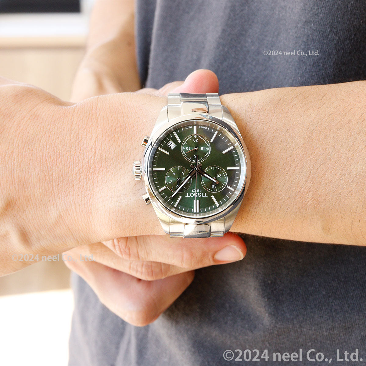 ティソ TISSOT PR 100 クロノグラフ T150.417.11.091.00 腕時計 メンズ【60回分割手数料無料!】