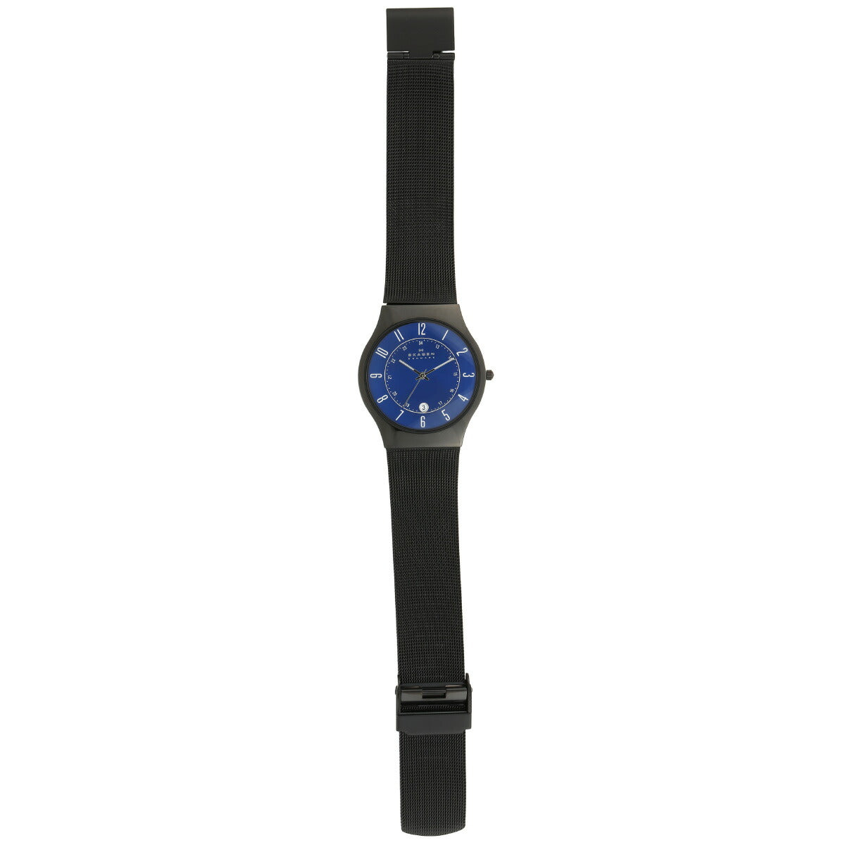 スカーゲン SKAGEN 腕時計 メンズ SUNDBY チタン&ミッドナイトスチール メッシュウォッチ T233XLTMN