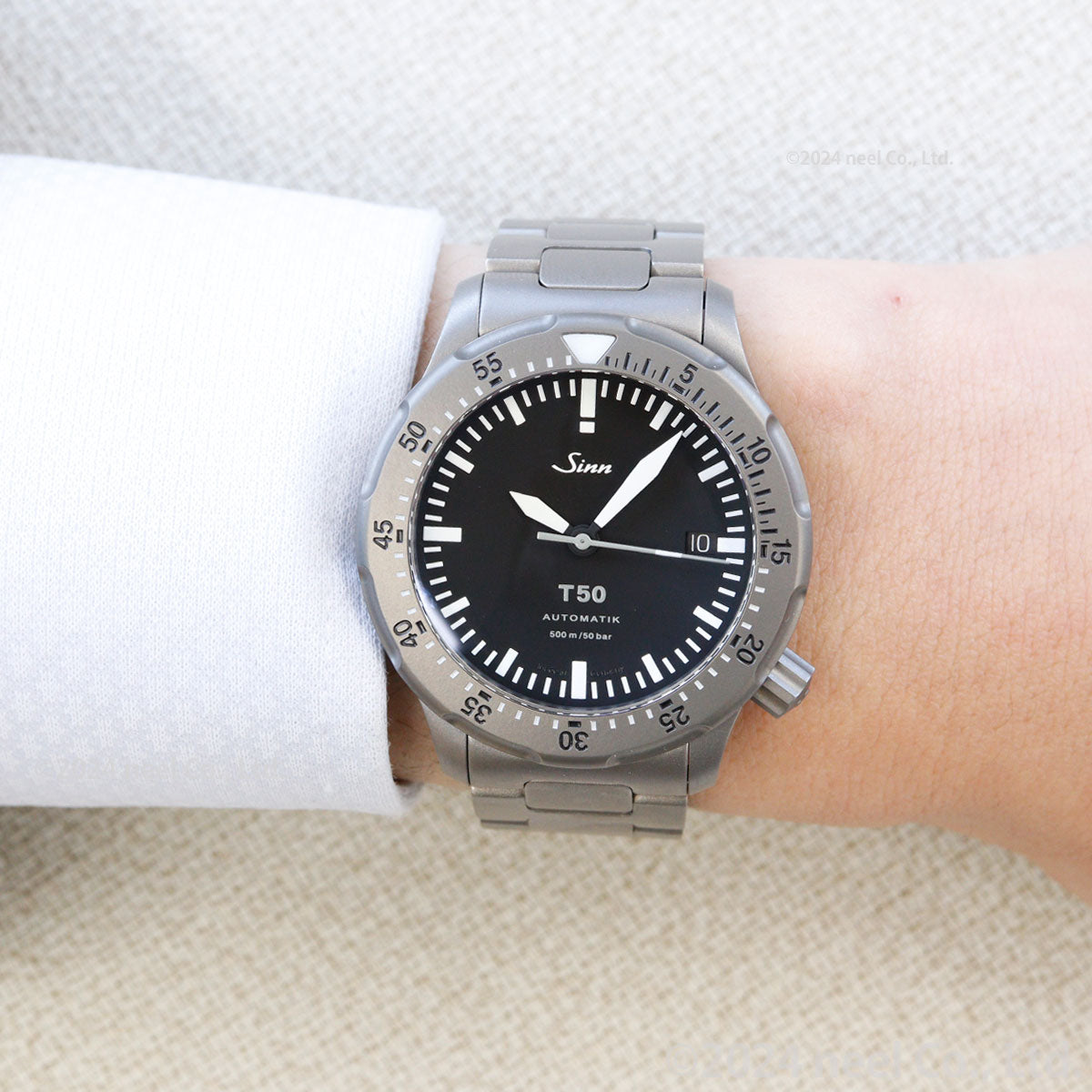 Sinn ジン T50 自動巻き 腕時計 メンズ Diving Watches ダイバーズウォッチ チタンバンド ドイツ製【60回分割手数料無料!】