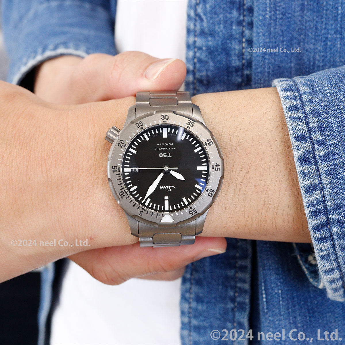 Sinn ジン T50 自動巻き 腕時計 メンズ Diving Watches ダイバーズウォッチ チタンバンド ドイツ製【60回分割手数料無料!】
