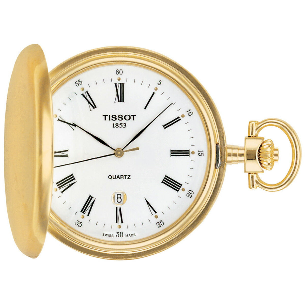 ティソ TISSOT 懐中時計 ポケットウォッチ サボネット クォーツ SAVONNETTE QUARTZ T83.4.553.13