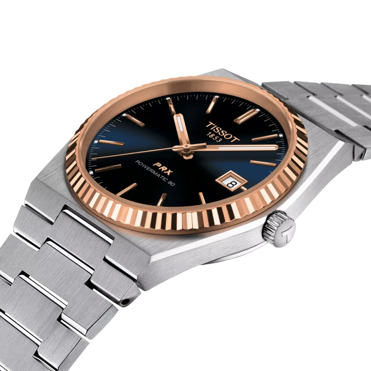 ティソ TISSOT PRX ピーアールエックス パワーマティック80 スチール&18Kゴールドベゼル 40mm T931.407.41.041.00 腕時計 自動巻き【60回分割手数料無料!】