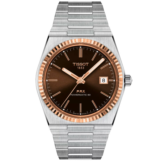 ティソ TISSOT PRX ピーアールエックス パワーマティック80 18Kゴールド T931.407.41.291.00 腕時計 メンズ 自動巻き【60回分割手数料無料!】