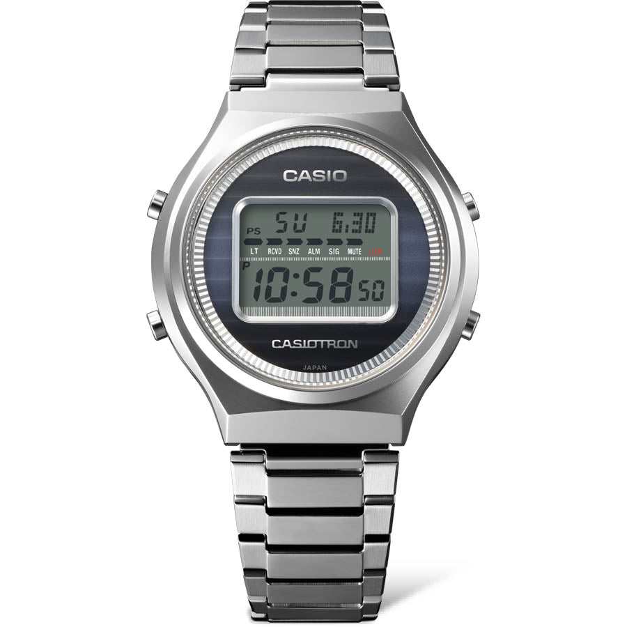 カシオ CASIO 腕時計50周年記念 カシオトロン CASIOTRON 復刻 限定モデル 電波 ソーラー デジタル 腕時計 TRN-50-2AJR CASIO WATCH 50TH ANNIVERSARY【2024 新作】