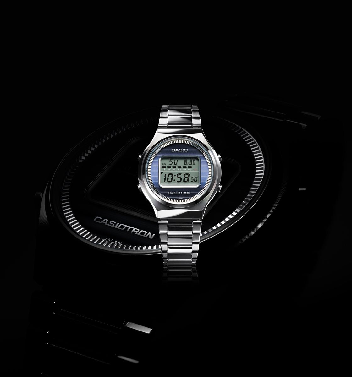 カシオ CASIO 腕時計50周年記念 カシオトロン CASIOTRON 復刻 限定モデル 電波 ソーラー デジタル 腕時計 TRN-50-2AJR CASIO WATCH 50TH ANNIVERSARY【2024 新作】