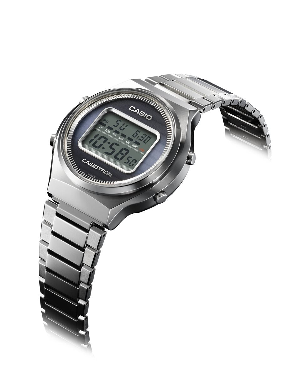 カシオ CASIO 腕時計50周年記念 カシオトロン CASIOTRON 復刻 限定モデル 電波 ソーラー デジタル 腕時計 TRN-50-2AJR CASIO WATCH 50TH ANNIVERSARY【2024 新作】