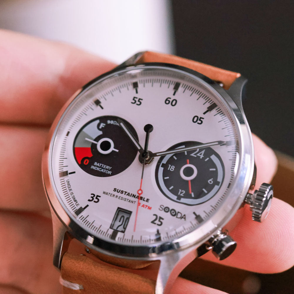 タックス TACS ソーラー 腕時計 メンズ レディース ソーダ SOODA TS2302A パンダ【2025 新作】