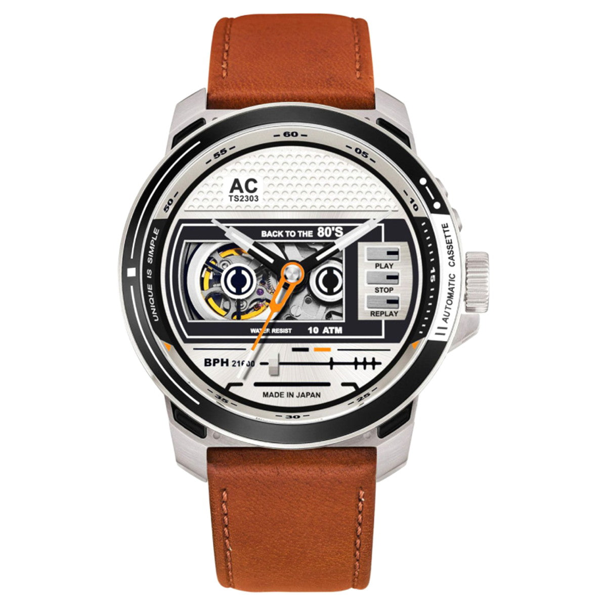 タックス TACS 腕時計 メンズ オートマチック カセット Automatic Cassette 自動巻き TS2303A レトロ リバイバル【2025 新作】