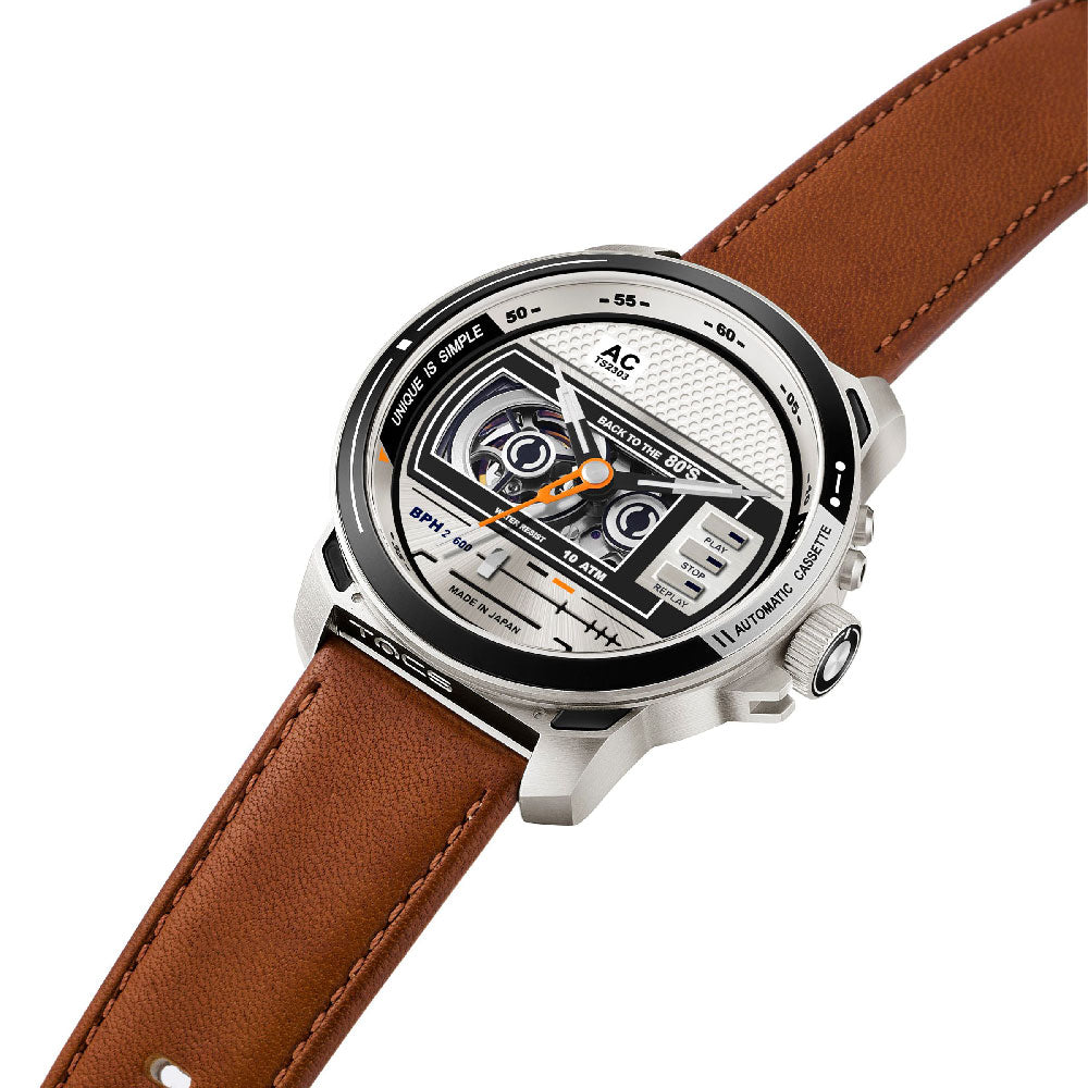 タックス TACS 腕時計 メンズ オートマチック カセット Automatic Cassette 自動巻き TS2303A レトロ リバイバル【2025 新作】