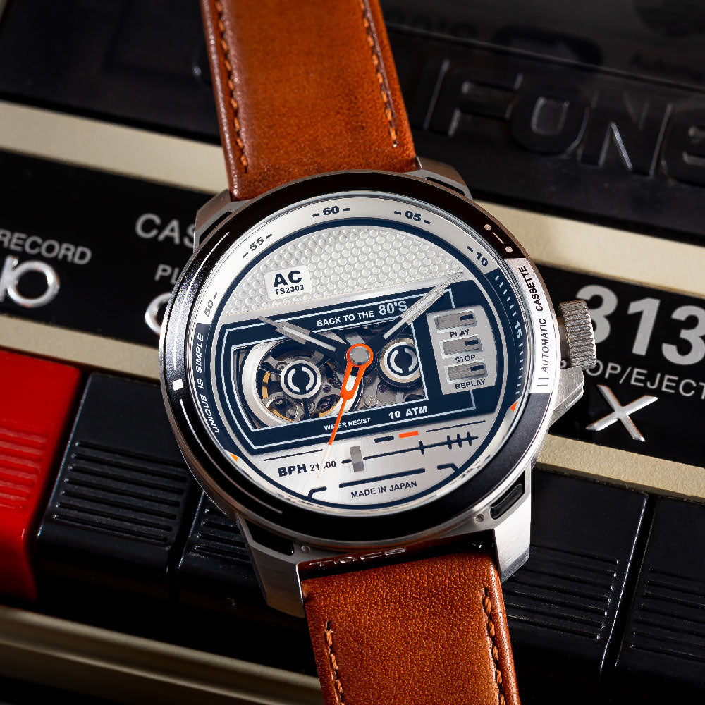 タックス TACS 腕時計 メンズ オートマチック カセット Automatic Cassette 自動巻き TS2303A レトロ リバイバル【2025 新作】