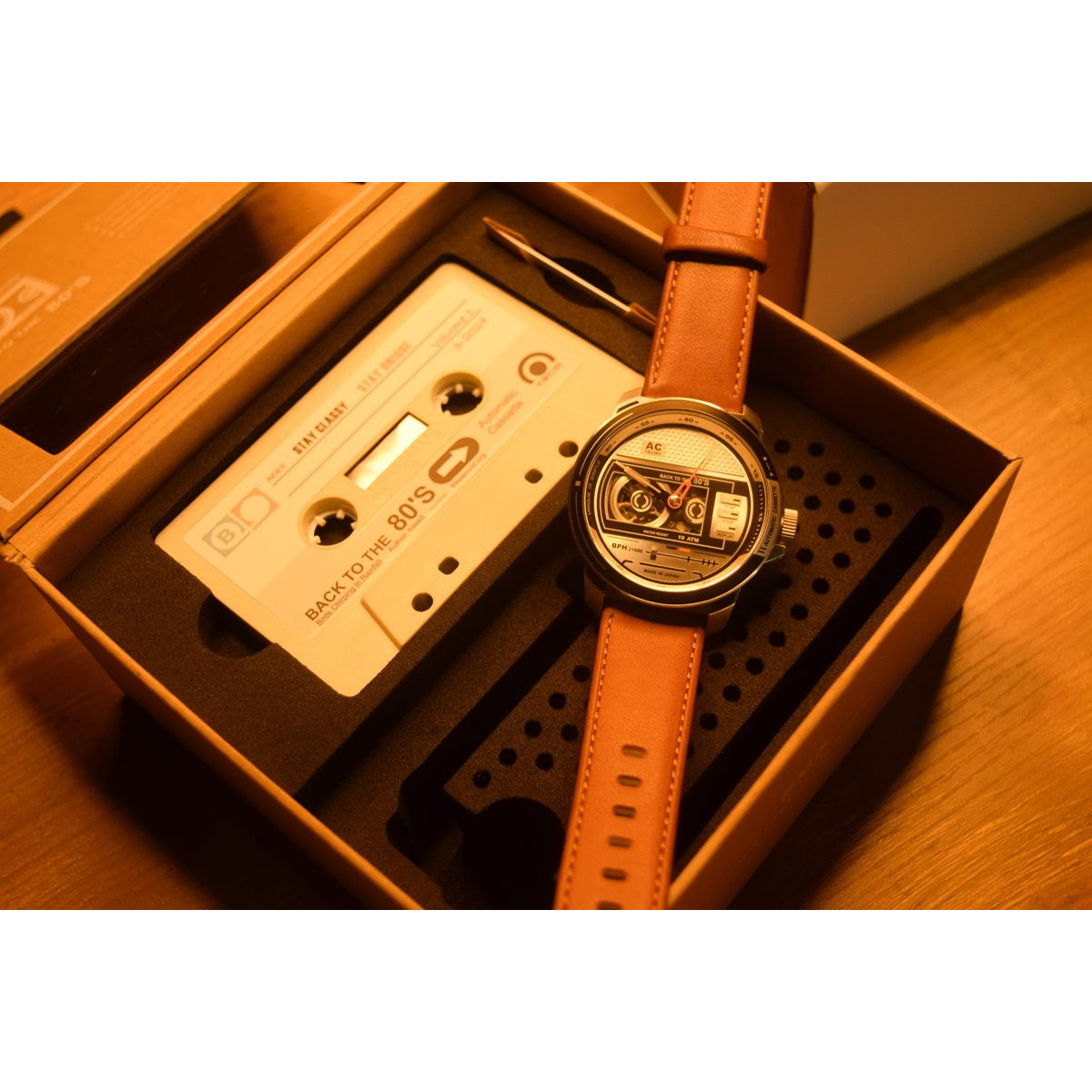 タックス TACS 腕時計 メンズ オートマチック カセット Automatic Cassette 自動巻き TS2303A レトロ リバイバル【2025 新作】