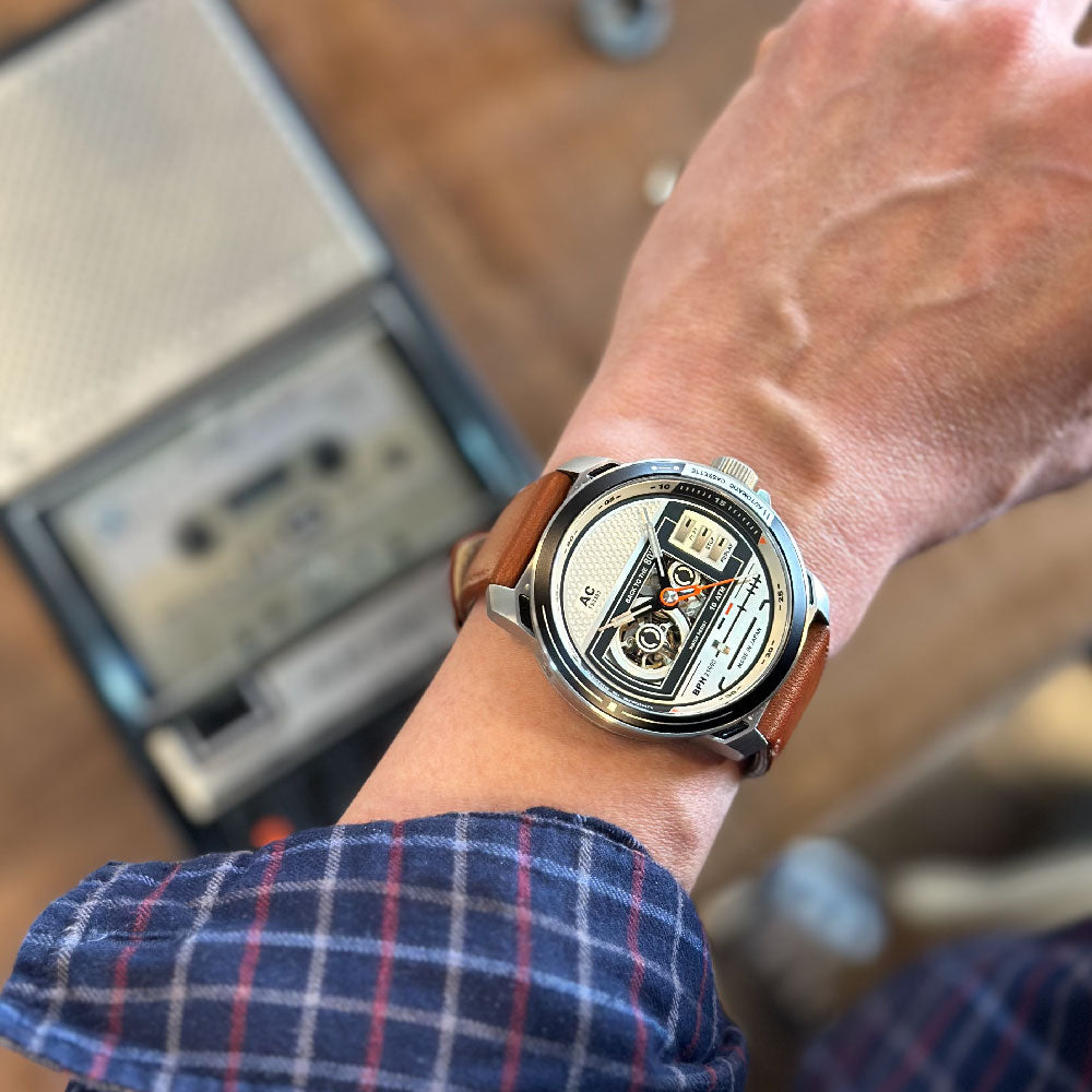 タックス TACS 腕時計 メンズ オートマチック カセット Automatic Cassette 自動巻き TS2303A レトロ リバイバル【2025 新作】