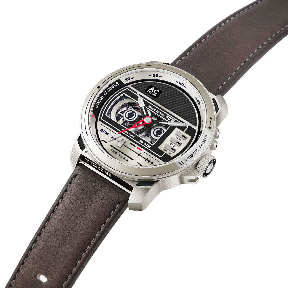 タックス TACS 腕時計 メンズ オートマチック カセット Automatic Cassette 自動巻き TS2303B レトロ リバイバル【2025 新作】