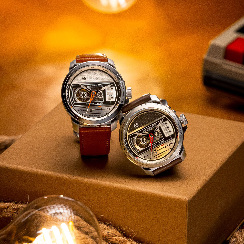 タックス TACS 腕時計 メンズ オートマチック カセット Automatic Cassette 自動巻き TS2303B レトロ リバイバル【2025 新作】