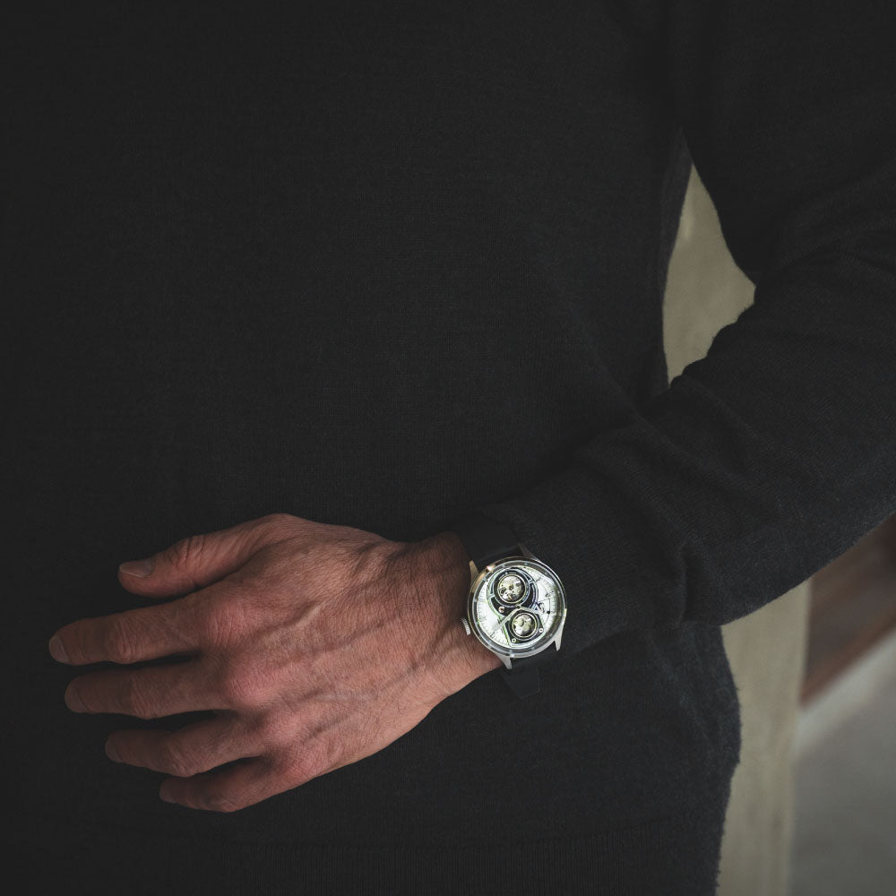 タックス TACS 腕時計 メンズ ツインレンズ ライト TWIN LENS Lite Lumiere Blanc 自動巻き TS2501A ルミエール ブラン【2025 新作】