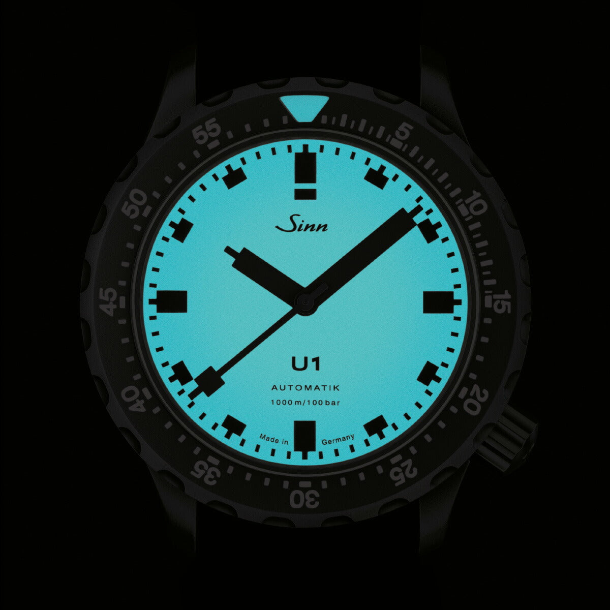 Sinn ジン U1 S L 自動巻き 腕時計 メンズ Diving Watches ダイバーズウォッチ シリコンストラップ ドイツ製【60回分割手数料無料!】【2025 新作】