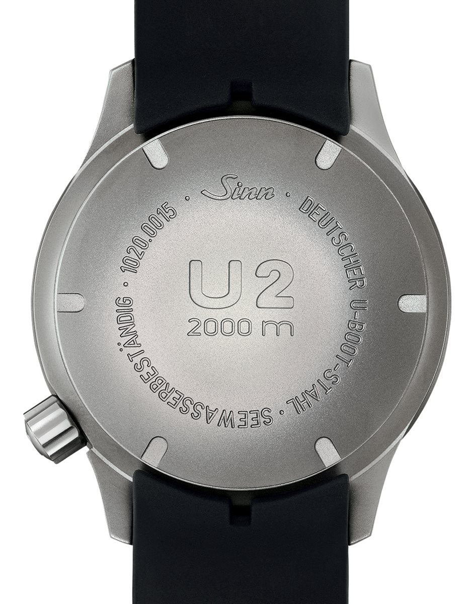 Sinn ジン U2.SDR(EZM5) 自動巻き 腕時計 メンズ Diving Watches ダイバーズウォッチ シリコンストラップ ドイツ製【60回分割手数料無料!】