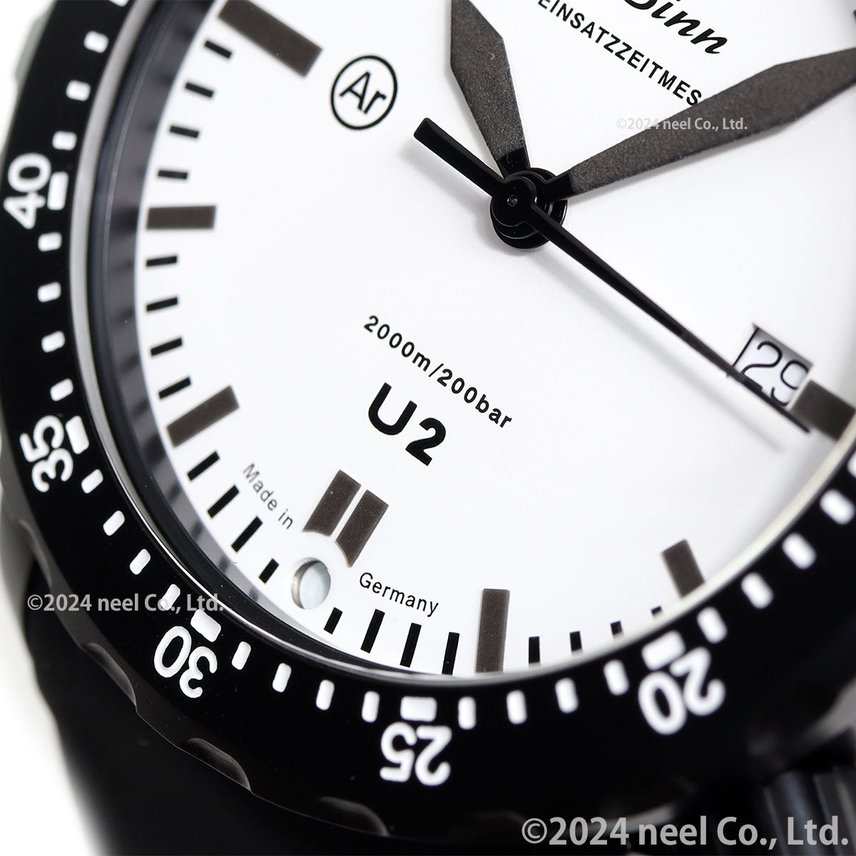 Sinn ジン U2.W 自動巻き 腕時計 メンズ Diving Watches ダイバーズウォッチ シリコンストラップ ドイツ製【60回分割手数料無料!】