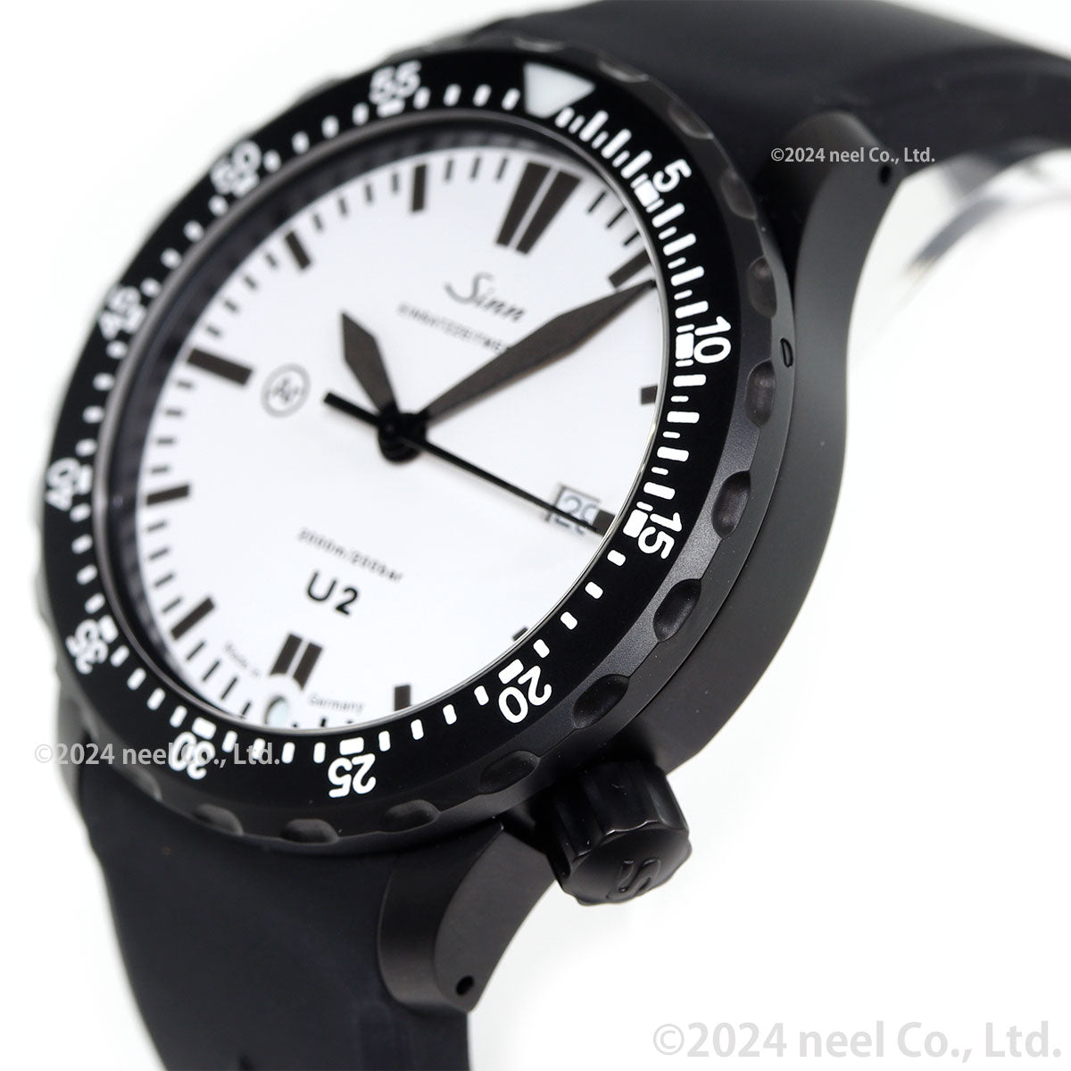 Sinn ジン U2.W 自動巻き 腕時計 メンズ Diving Watches ダイバーズウォッチ シリコンストラップ ドイツ製【60回分割手数料無料!】