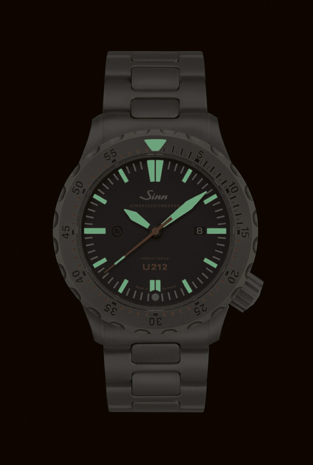 Sinn ジン U212(EZM16) 自動巻き 腕時計 メンズ Diving Watches ダイバーズウォッチ シリコンストラップ ドイツ製【60回分割手数料無料!】