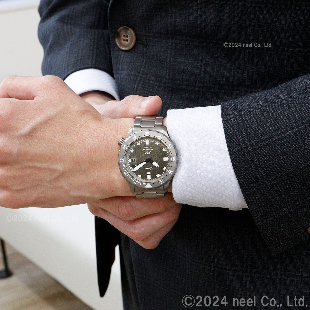 Sinn ジン U50.DS 自動巻き 限定モデル 腕時計 メンズ Diving Watches ダイバーズウォッチ ステンレスバンド ドイツ製【60回分割手数料無料!】