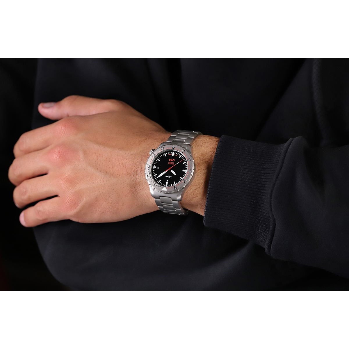【60回分割手数料無料!】Sinn ジン U50.HYDRO 腕時計 メンズ Diving Watches ダイバーズウォッチ ステンレスバンド ドイツ製