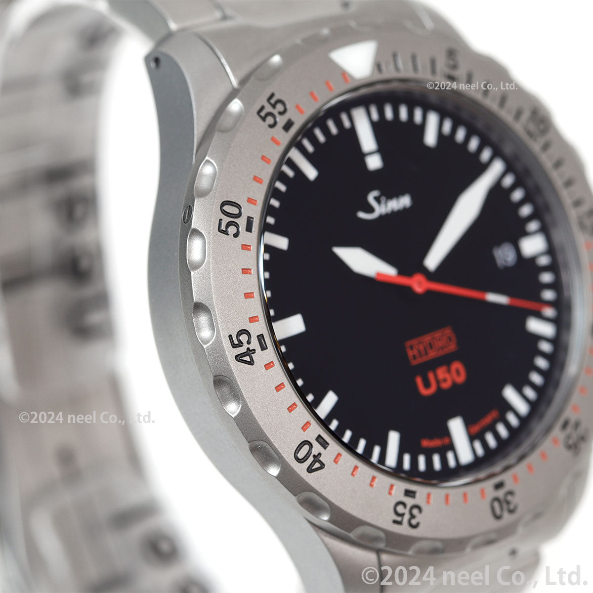 【60回分割手数料無料!】Sinn ジン U50.HYDRO 腕時計 メンズ Diving Watches ダイバーズウォッチ ステンレスバンド ドイツ製