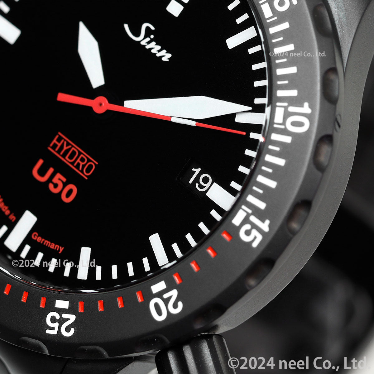Sinn ジン U50.HYDRO.S 腕時計 メンズ Diving Watches ダイバーズウォッチ ステンレスバンド ドイツ製【60回分割手数料無料!】