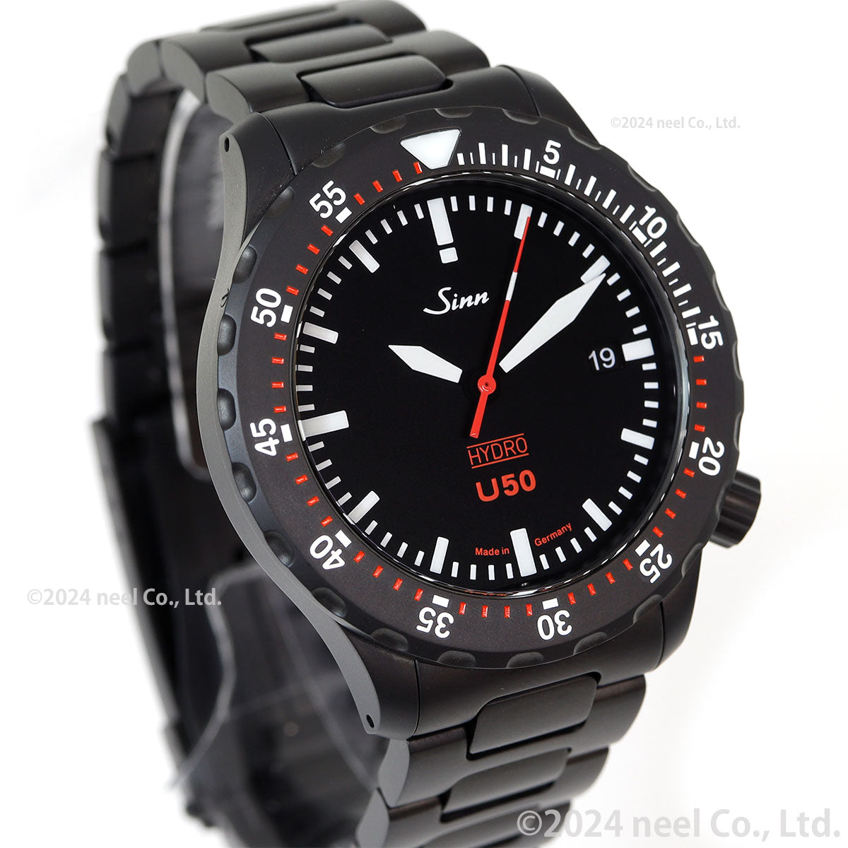 Sinn ジン U50.HYDRO.S 腕時計 メンズ Diving Watches ダイバーズウォッチ ステンレスバンド ドイツ製【60回分割手数料無料!】