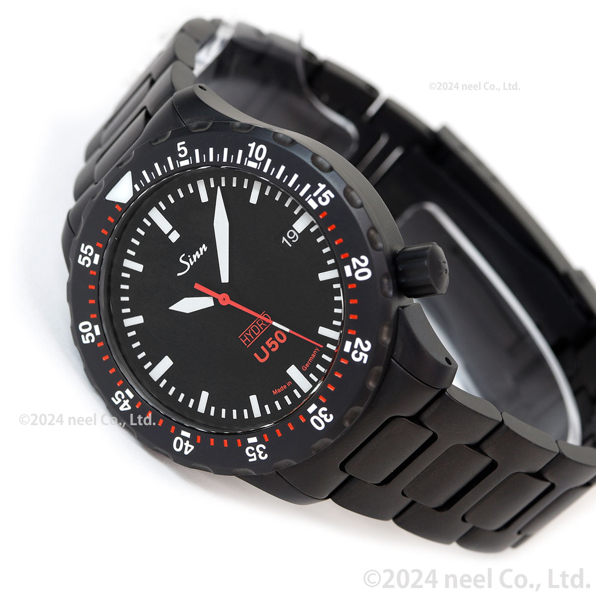 Sinn ジン U50.HYDRO.S 腕時計 メンズ Diving Watches ダイバーズウォッチ ステンレスバンド ドイツ製【60回分割手数料無料!】