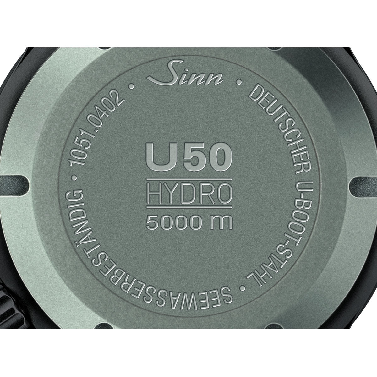 Sinn ジン U50.HYDRO.S 腕時計 メンズ Diving Watches ダイバーズウォッチ ステンレスバンド ドイツ製【60回分割手数料無料!】
