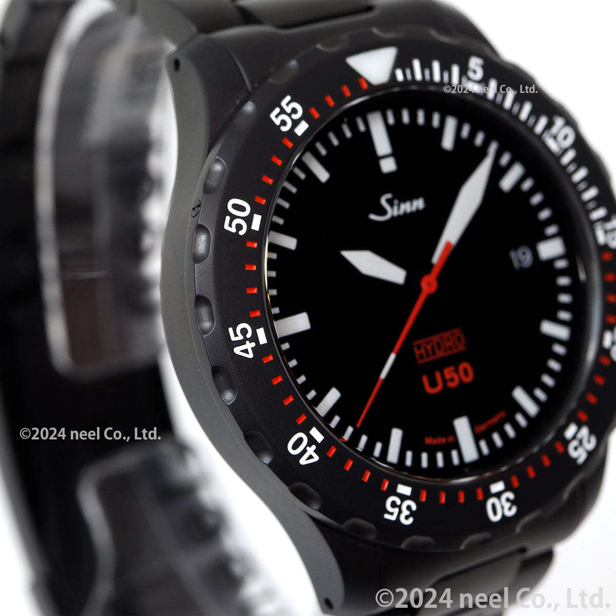 Sinn ジン U50.HYDRO.S 腕時計 メンズ Diving Watches ダイバーズウォッチ ステンレスバンド ドイツ製【60回分割手数料無料!】