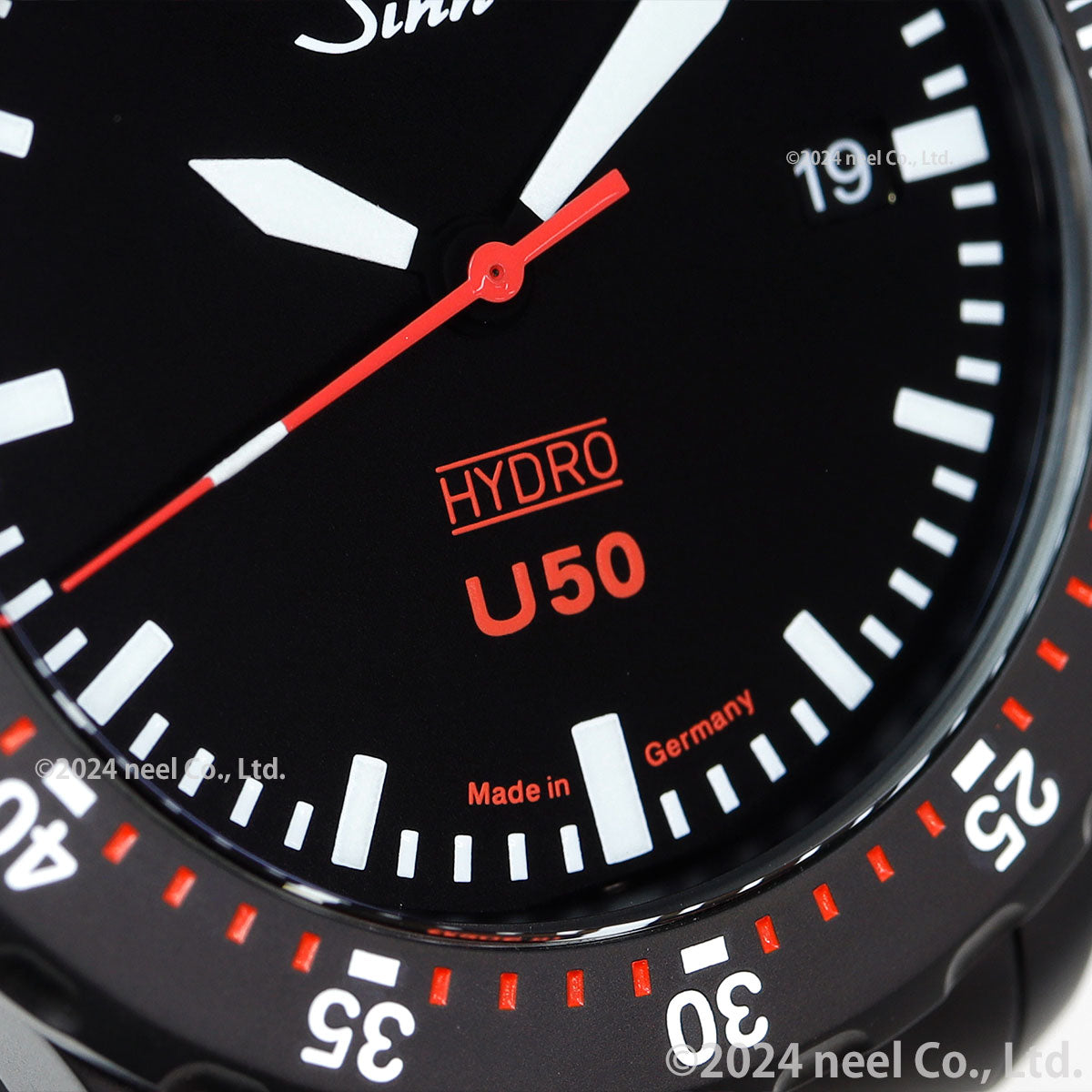 Sinn ジン U50.HYDRO.S 腕時計 メンズ Diving Watches ダイバーズウォッチ ステンレスバンド ドイツ製【60回分割手数料無料!】