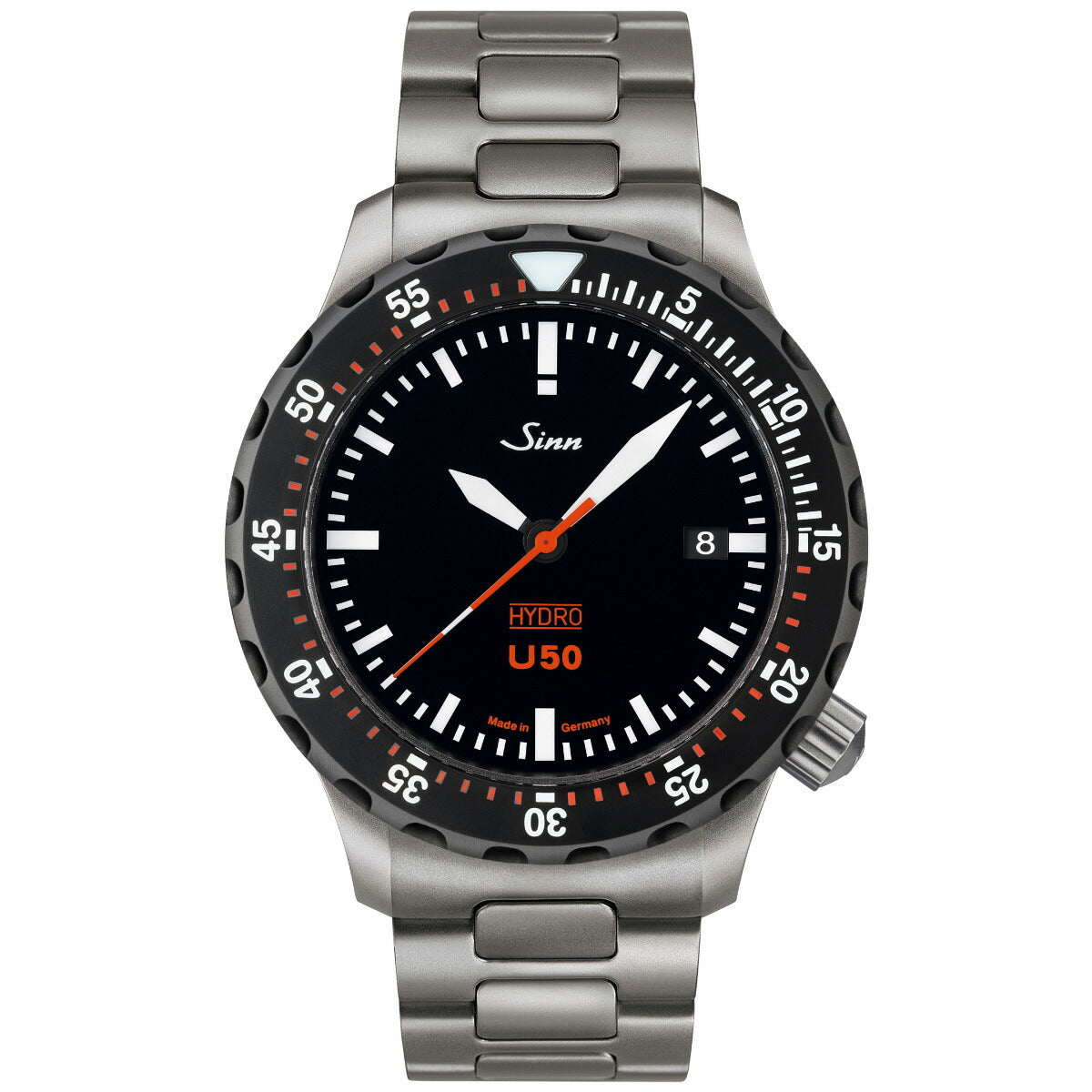 Sinn ジン U50.HYDRO.SDR 腕時計 メンズ Diving Watches ダイバーズウォッチ ステンレスバンド ドイツ製【60回分割手数料無料!】