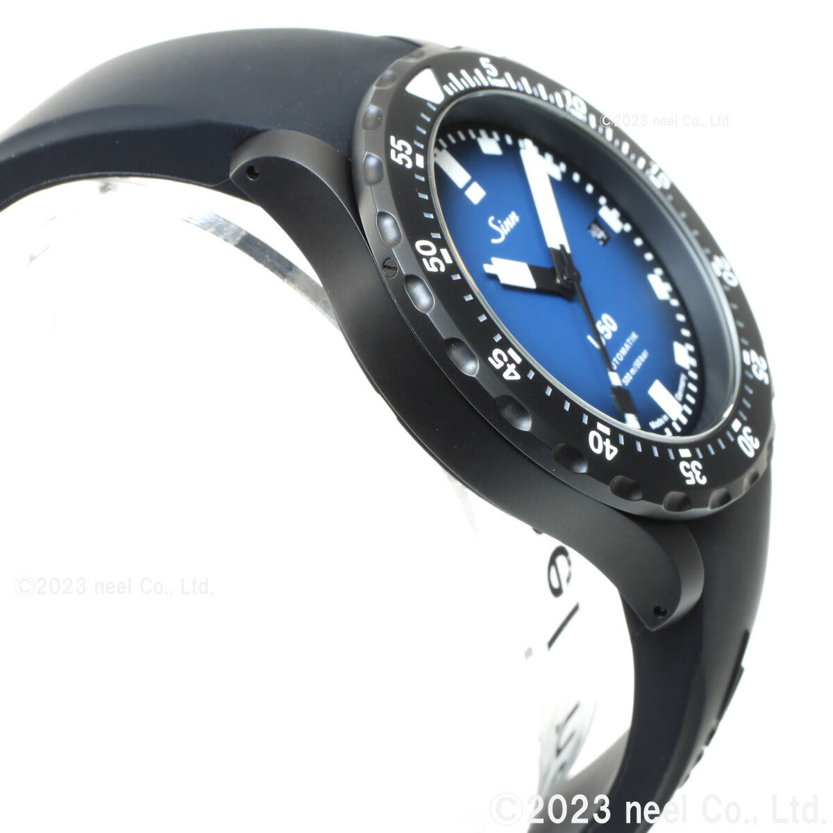 Sinn ジン U50.S.BS 自動巻き 限定モデル 腕時計 メンズ Diving Watches ダイバーズウォッチ シリコンストラップ ドイツ製【60回分割手数料無料!】