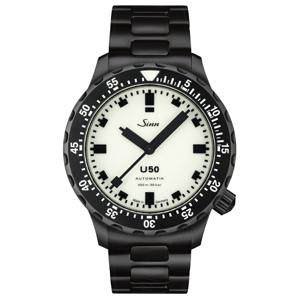 Sinn ジン U50.S.L 限定モデル 腕時計 メンズ Diving Watches ダイバーズウォッチ ステンレスバンド ドイツ製【60回分割手数料無料!】