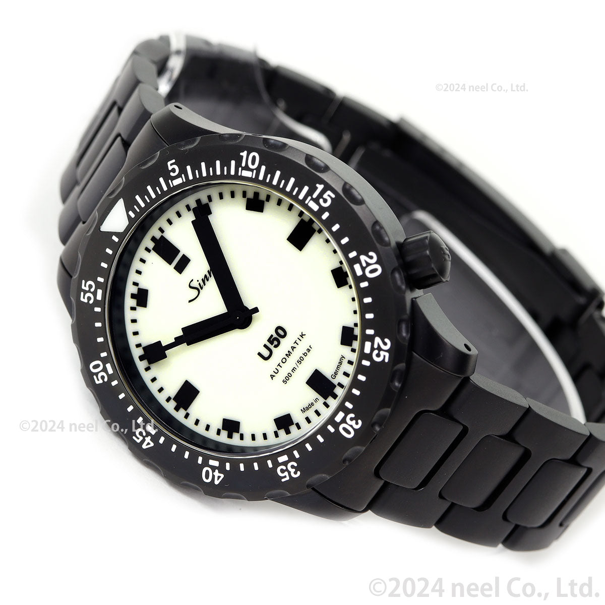 Sinn ジン U50.S.L 限定モデル 腕時計 メンズ Diving Watches ダイバーズウォッチ ステンレスバンド ドイツ製【60回分割手数料無料!】