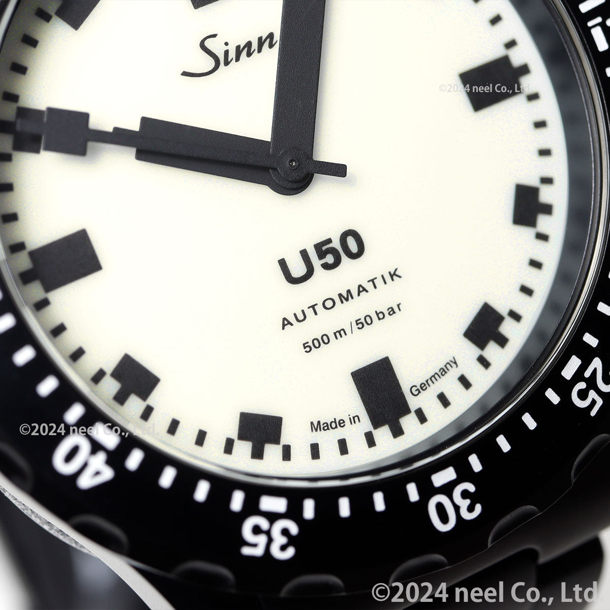Sinn ジン U50.S.L 限定モデル 腕時計 メンズ Diving Watches ダイバーズウォッチ ステンレスバンド ドイツ製【60回分割手数料無料!】