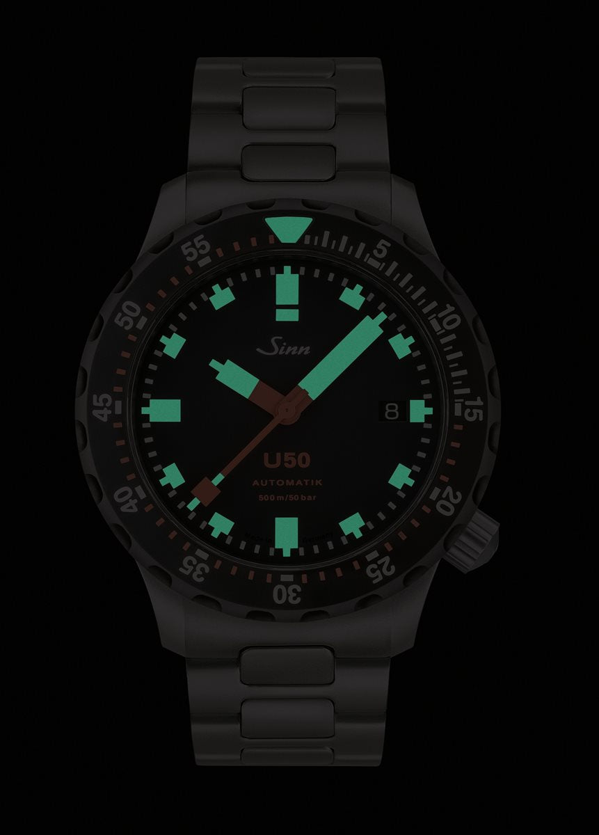 Sinn ジン U50.SDR 自動巻き 腕時計 メンズ Diving Watches ダイバーズウォッチ シリコンストラップ ドイツ製【60回分割手数料無料!】