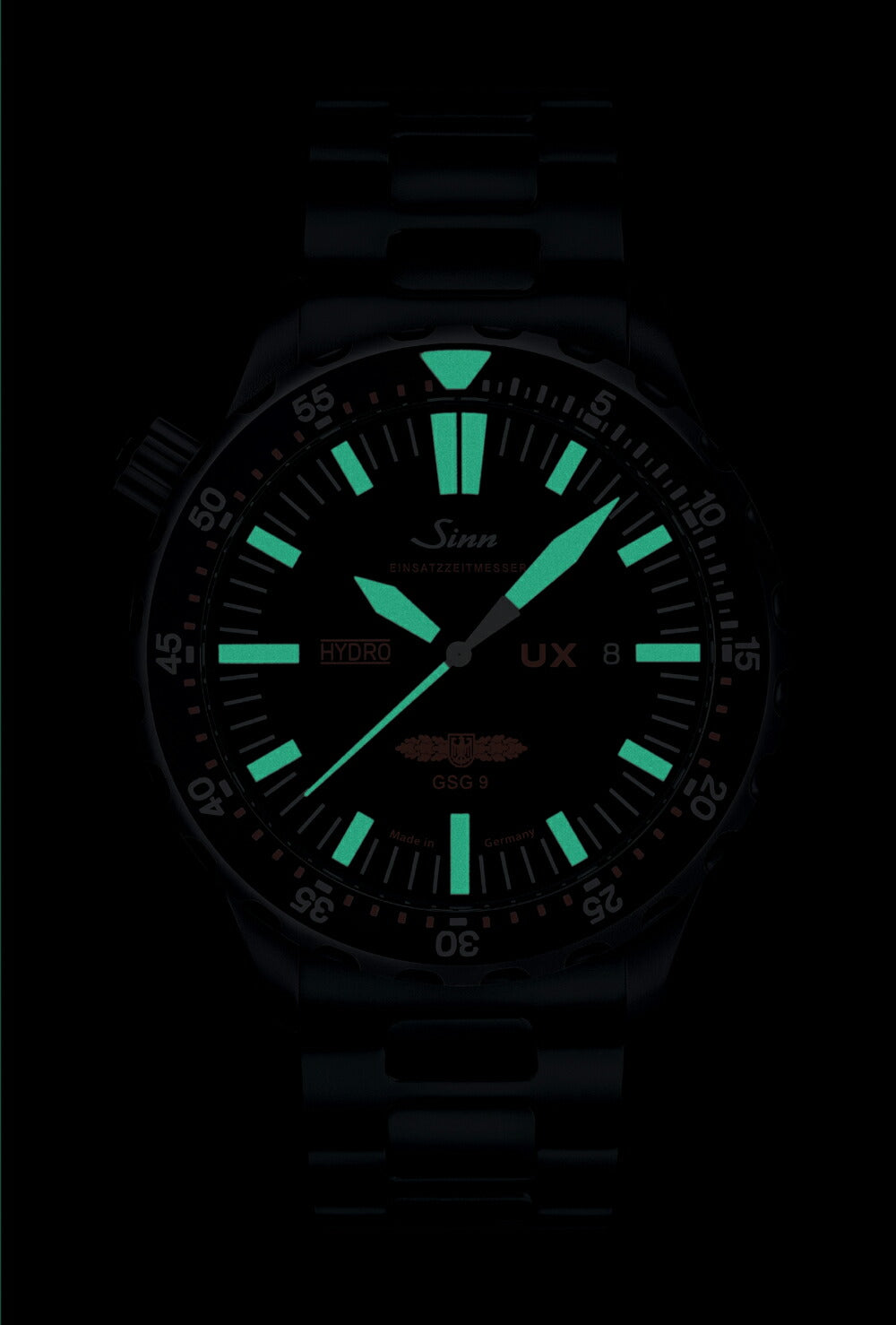 Sinn ジン UX.S.GSG9(EZM2B) 腕時計 メンズ Diving Watches ダイバーズウォッチ シリコンストラップ ドイツ製【60回分割手数料無料!】