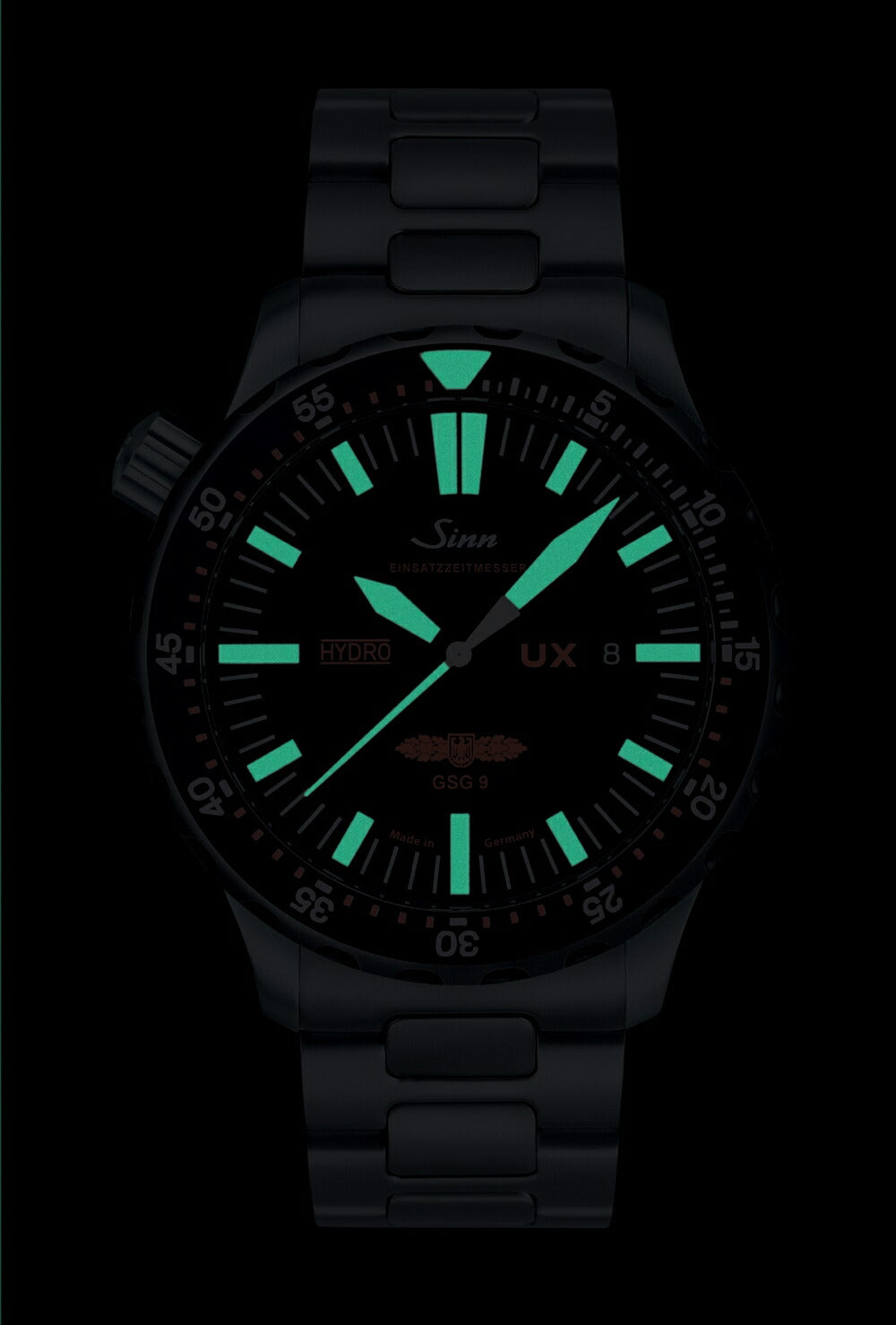 Sinn ジン UX.SDR.GSG9(EZM2B) 腕時計 メンズ Diving Watches ダイバーズウォッチ シリコンストラップ ドイツ製【60回分割手数料無料!】