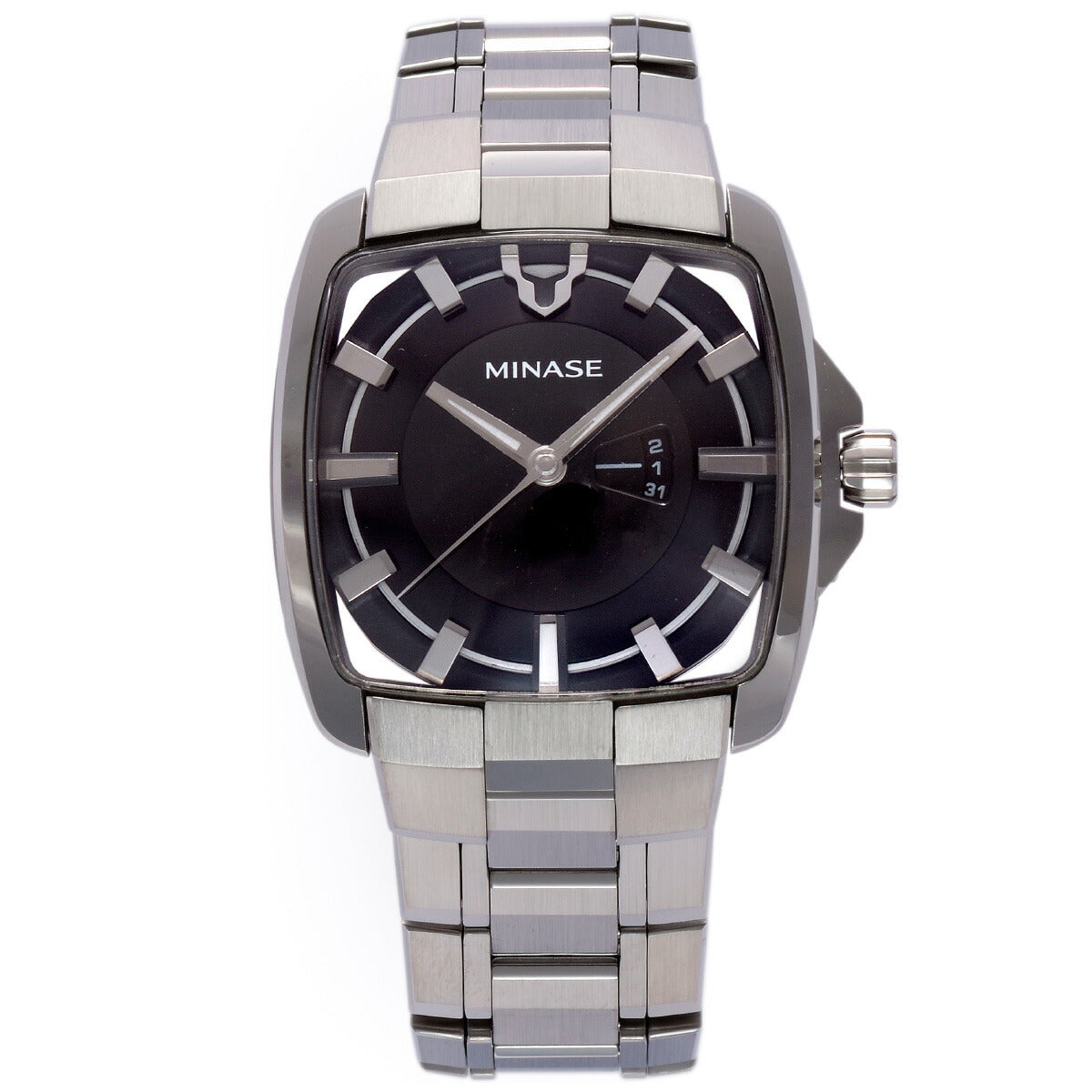 ミナセ MINASE 腕時計 メンズ レディース 自動巻き HORIZON Mid size ブレスレットモデル VM06-M01SB【60回分割手数料無料!】