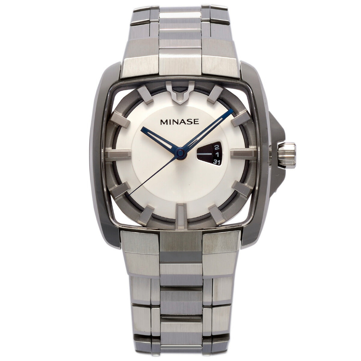 ミナセ MINASE 腕時計 メンズ レディース 自動巻き HORIZON Mid size ブレスレットモデル VM06-M02SB【60回分割手数料無料!】