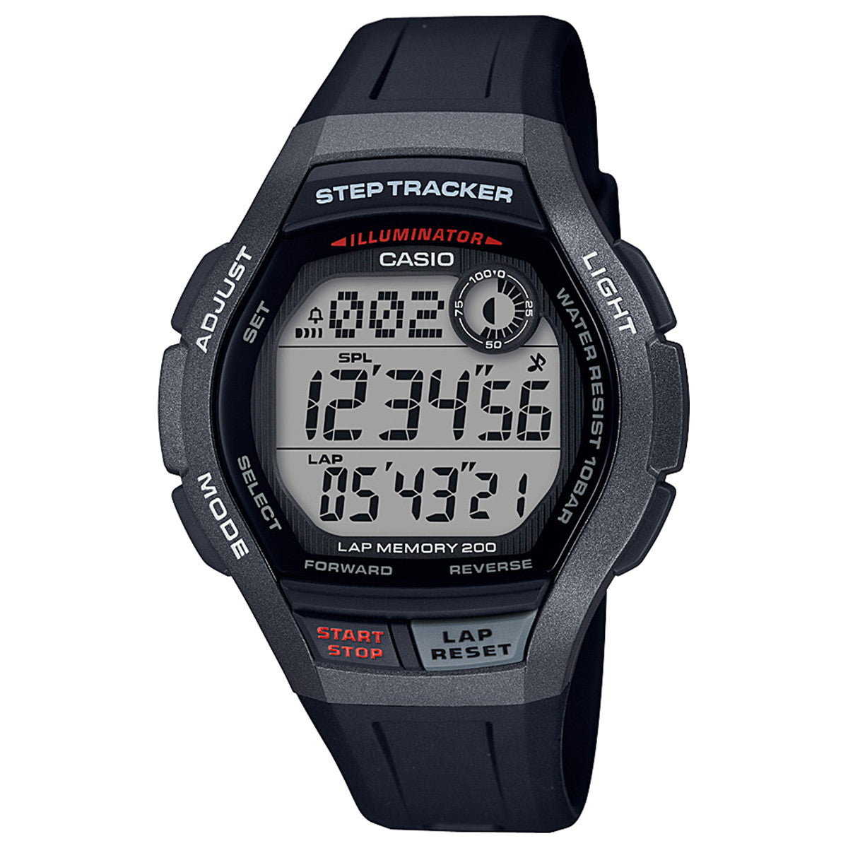 カシオ コレクション CASIO Collection SPORTS デジタル 腕時計 メンズ WS-2000H-1AJH スポーツ