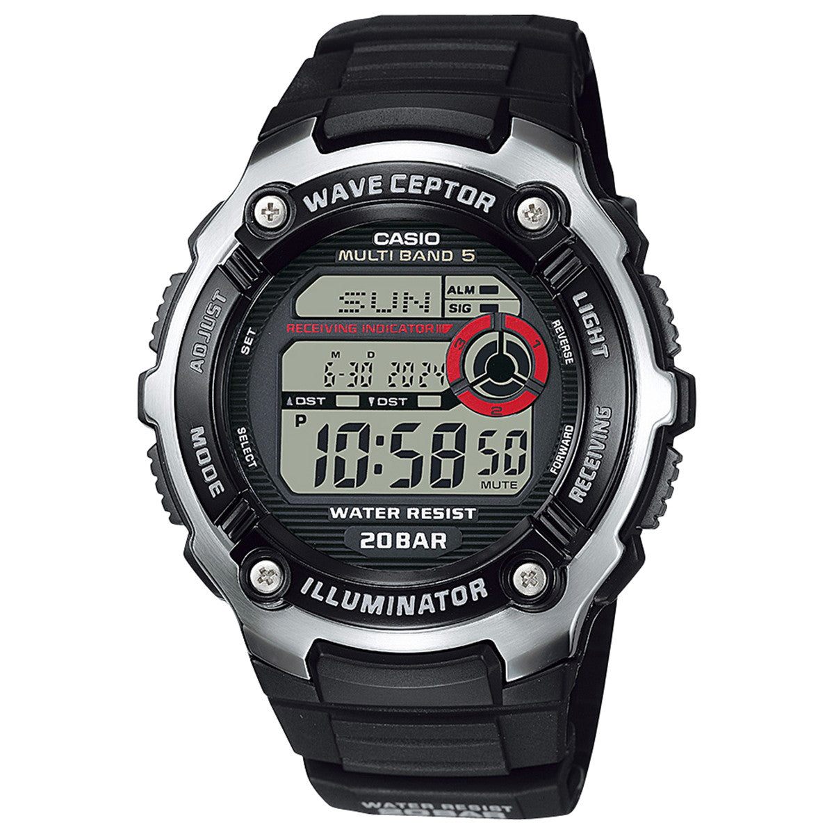 カシオ コレクション CASIO Collection SPORTS デジタル 電波時計 腕時計 メンズ WV-200R-1AJF スポーツ