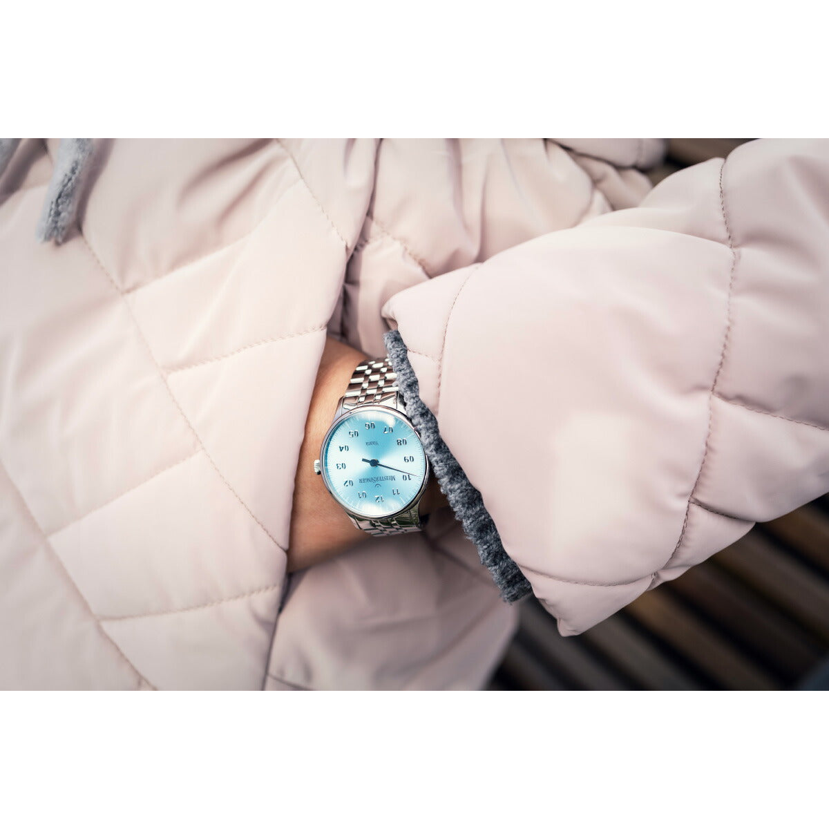 マイスタージンガー MeisterSinger ヤアラ アイスブルー&シルバー Yaara Ice Blue with Silver 自動巻き 腕時計 メンズ レディース YA914S【2025 新作】