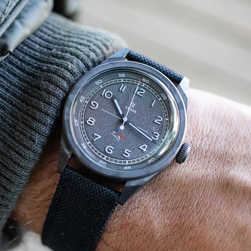 イエマ YEMA フライグラフ フランス空軍 腕時計 パイロットウォッチ メンズ YMHF1593AA-CA【2026 新作】【60回分割手数料無料!】