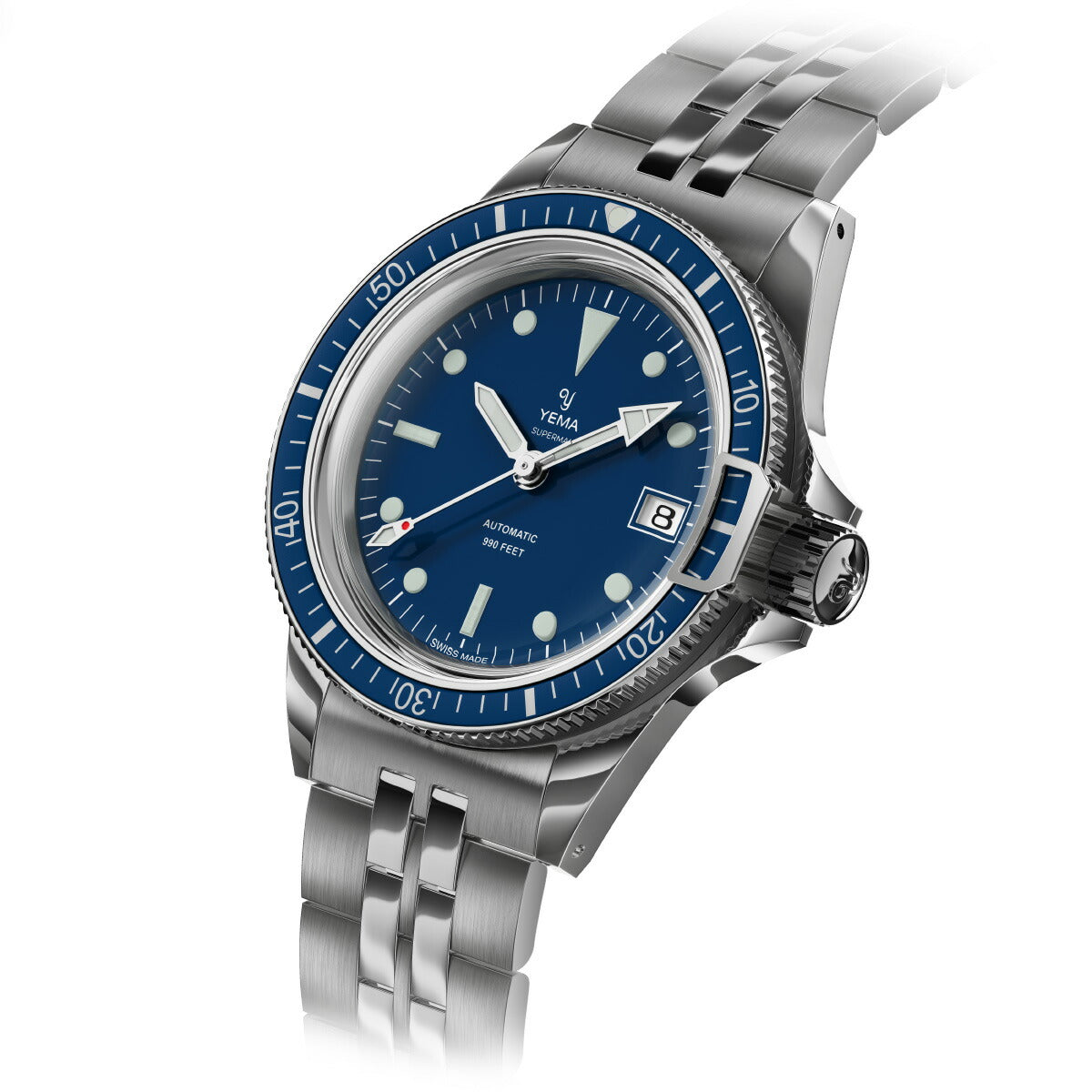 イエマ YEMA スーパーマン・スイスエディション 腕時計 メンズ 自動巻き ダイバーズウォッチ YSUP25A39-GMS